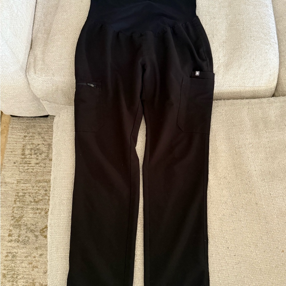 Black High-Waisted Pants